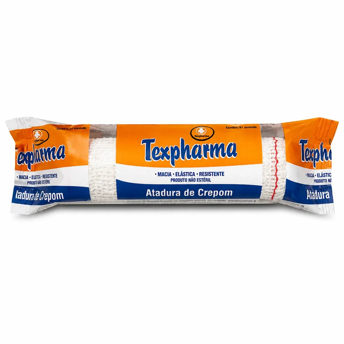 Atadura de crepom Texpharma embalada individualmente